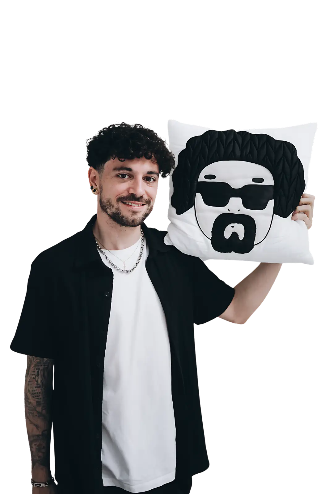 Daniel Peric mit Easyjack-Kissen